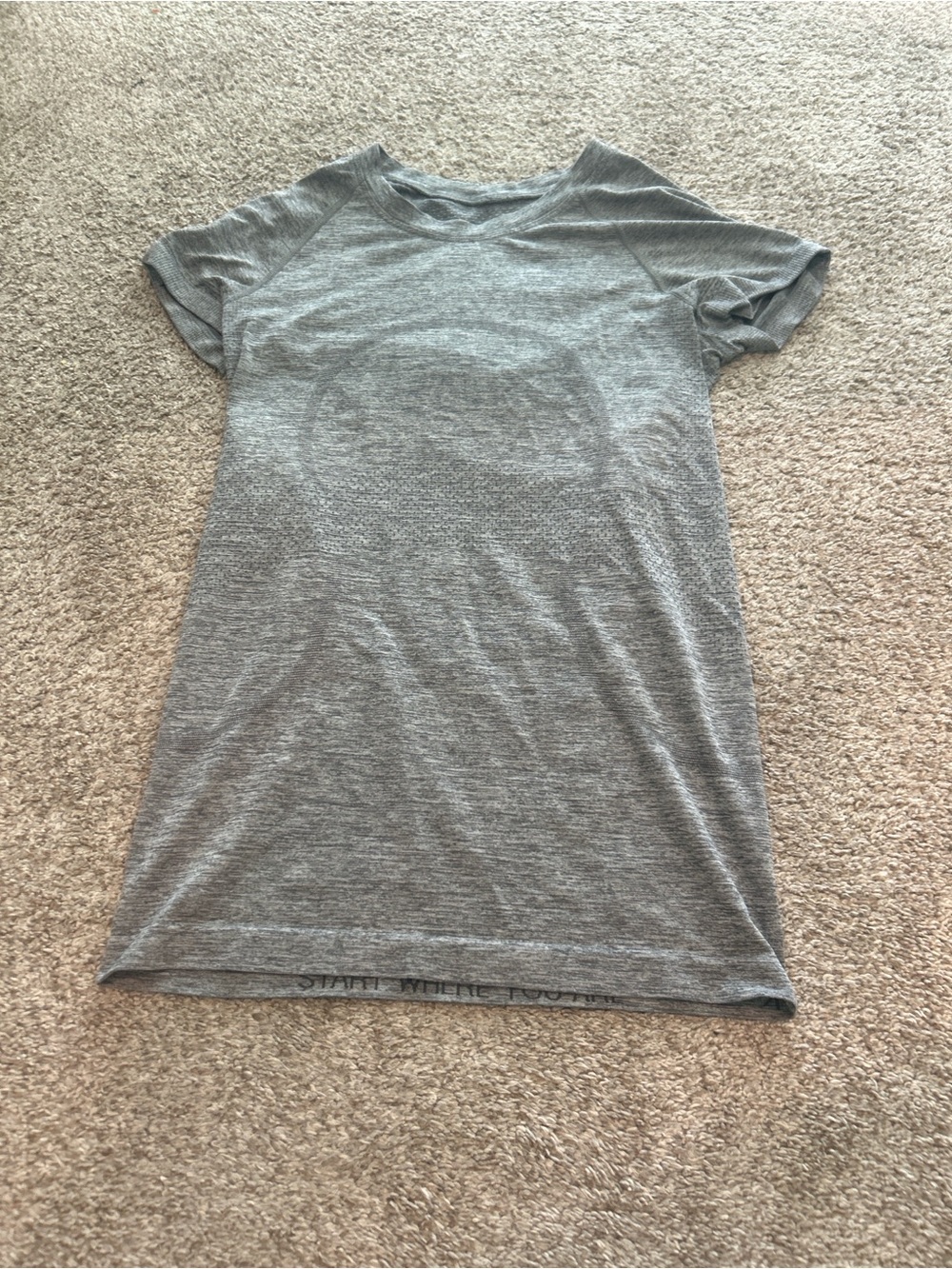 Gray Short-Sleeve Shirt